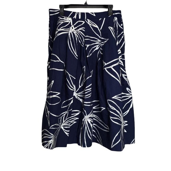 Women's - RSVP by Talbots Floral A-Line Skirt, Size 12 - Picture 10 of 10